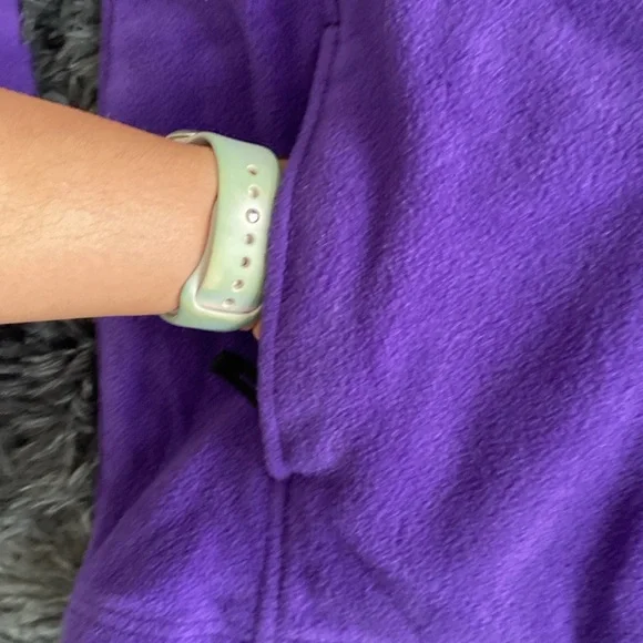 Novant Health purple fleece jacket - Today’s Child Learning Center edition - Picture 11 of 17